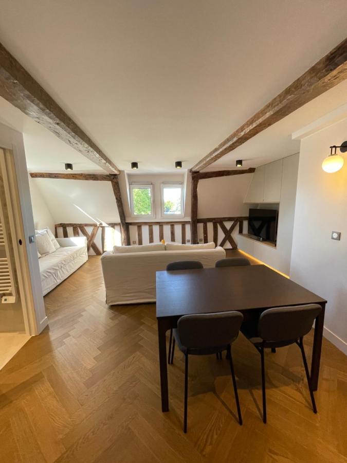 Appartement Les Hirondelles Онфлёр Экстерьер фото