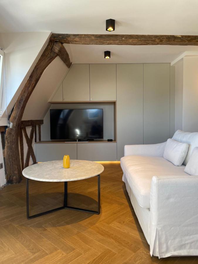 Appartement Les Hirondelles Онфлёр Экстерьер фото