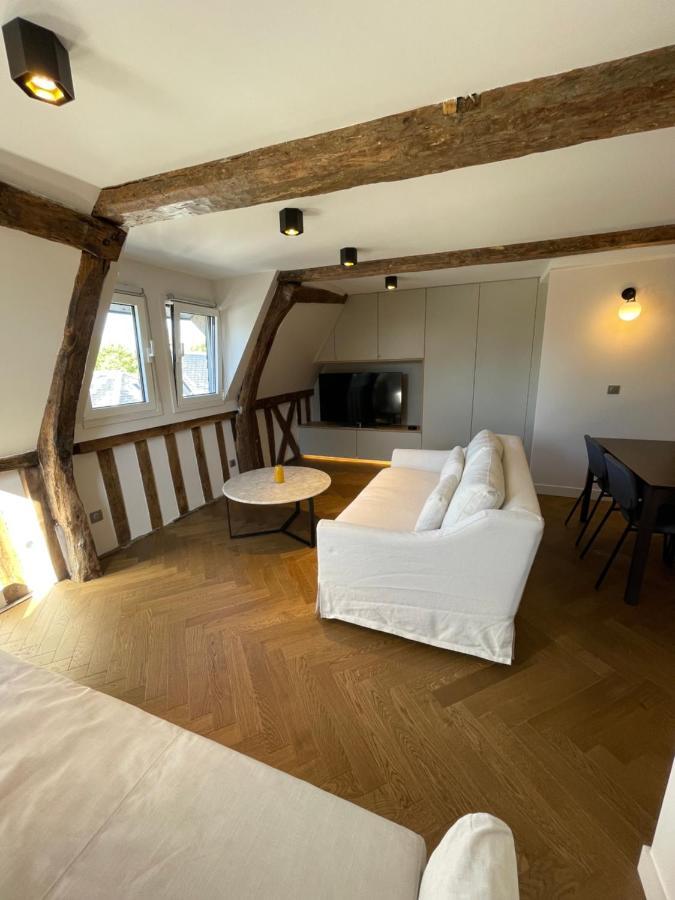 Appartement Les Hirondelles Онфлёр Экстерьер фото
