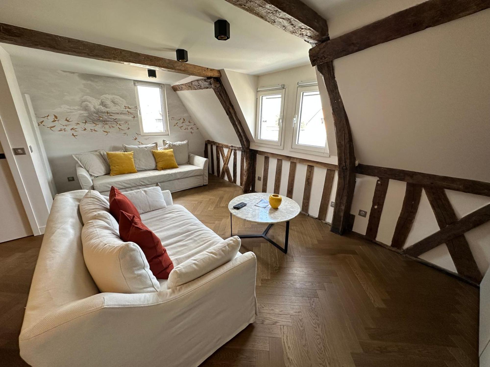 Appartement Les Hirondelles Онфлёр Экстерьер фото