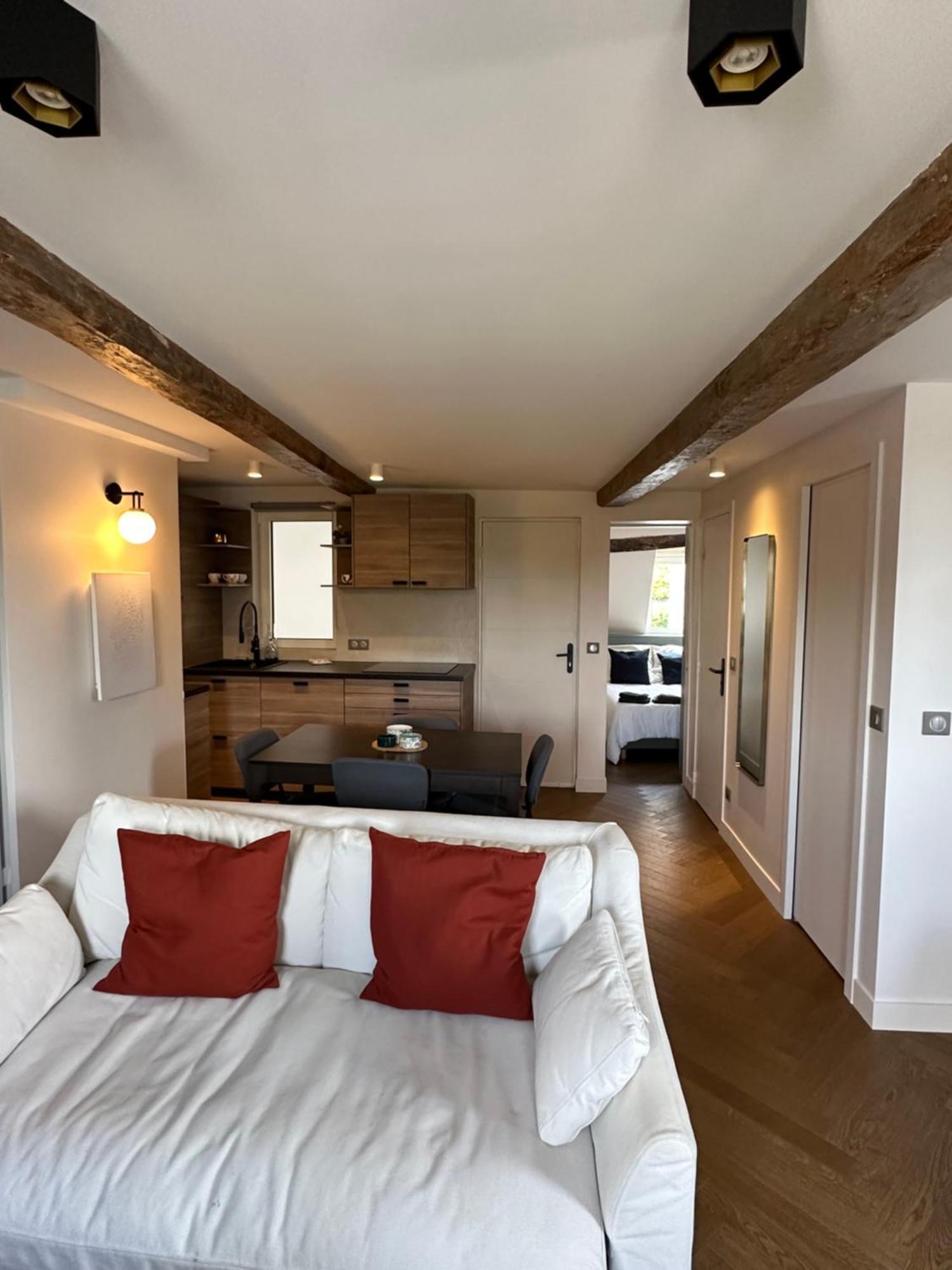 Appartement Les Hirondelles Онфлёр Экстерьер фото