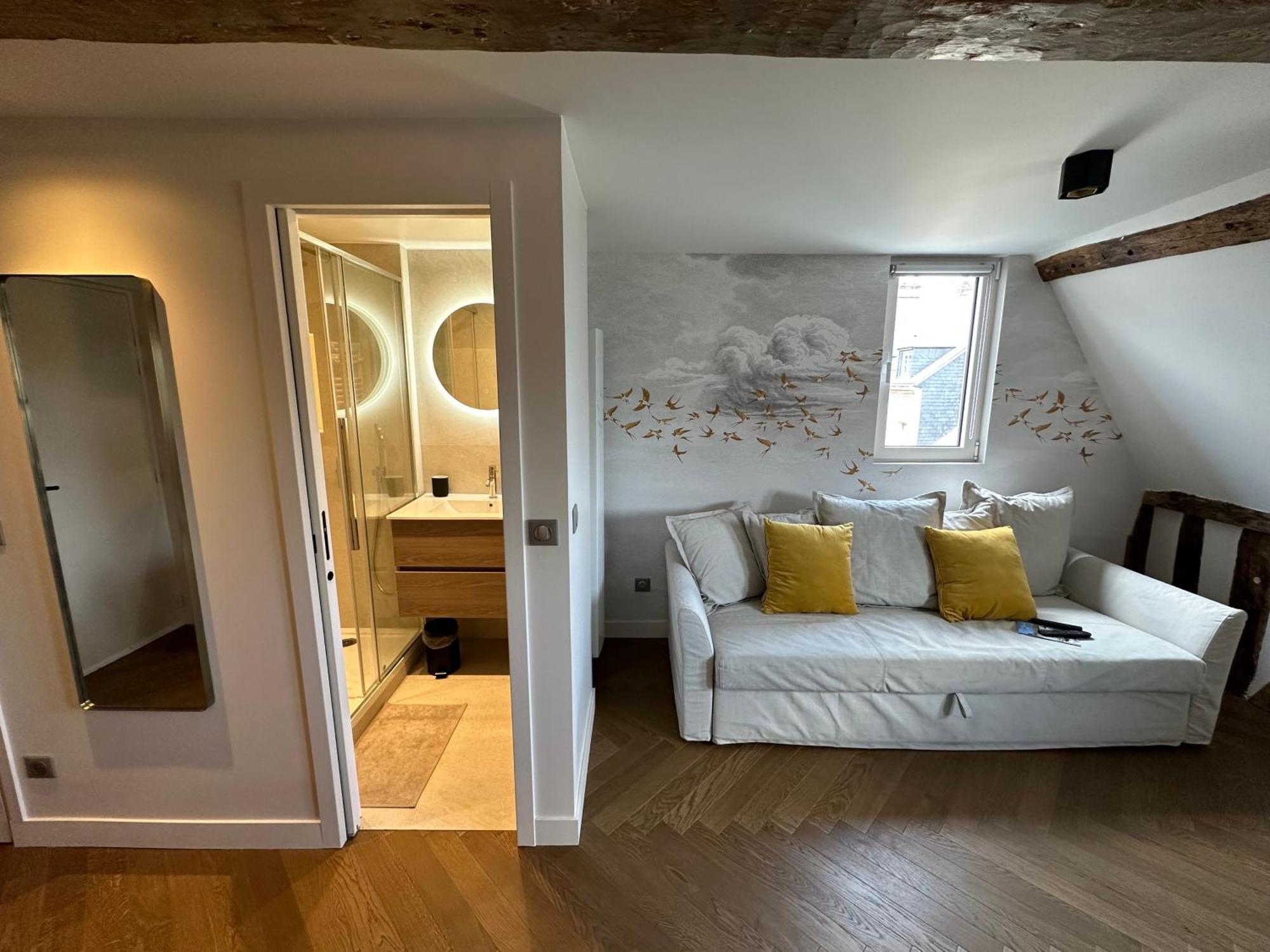 Appartement Les Hirondelles Онфлёр Экстерьер фото