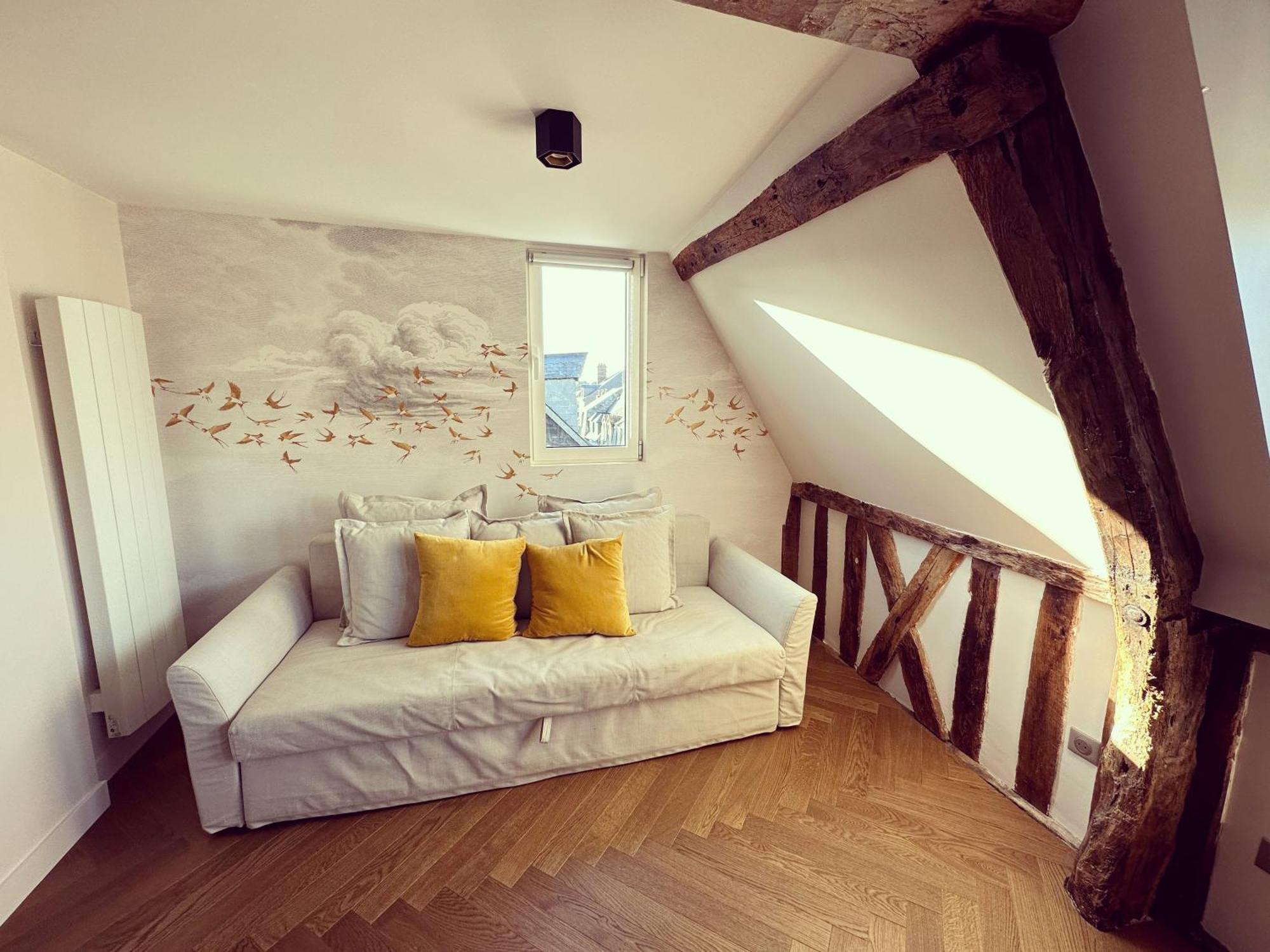 Appartement Les Hirondelles Онфлёр Экстерьер фото